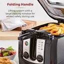 Tower Deep Fat Fryer with Adjustable Thermostat - 3L, 2300W, Black, T17002 image 6