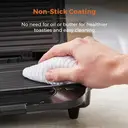 Tower T27032 3-in-1 Deep Filled Snack Maker with Non-Stick Coated Plate and Automatic Temperature Control, 900W, Stainless Steel image 4