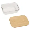 Maison by Premier 640ml Glass Container With Bamboo Lid image 4