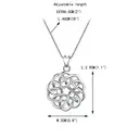 Ever Faith Vintage Good Luck Round Shape Celtic Knot Pendant Necklace image 4