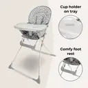 My Babiie MBHC1 Compact Highchair 6 Months - 3 Years (15 kg) Grey Dalmatian image 2