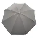 JJA Ardea Parasol de plage Gris - Diamètre 220 cm image 2