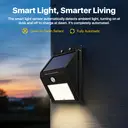 VIVREAL  Solar wall lights Charged by solar energy， Six-pack 100Led YHM02B , New Year Sale , Top gift picks image 5