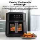 Hisense 6.3L Air Fryer - Black, 1800W,  Energy-Saving, Colour Touch Display, Cooker with 10 Cooking Functions, HAF1800DCDUK image 4