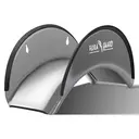 Flora Guard Support mural pour tuyau en métal anticorrosif 29 cm - Gris image 1