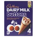Cadbury Dairy Milk Buttons 4 x 100ml (400ml) image 1