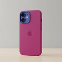 Apple Coque en silicone MagSafe pour iPhone 16, fuchsia image 1