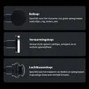 Breo Sport-M0500 verwarmend massagepistool, diepteweefsel-percussiemassageapparaat voor het herstel van spieren, ergonomisch ontwerp, USB-C-opladen image 2