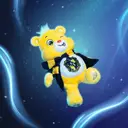 Care Bears Harry Potter 22cm Fun Size Funshine Bear x Hufflepuff image 6