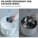 PETKIT EVERSWEET Solo 2 Ultra-Quiet Pet Water Dispenser - 70oz/2L for Indoor Cats Dogs, 3 Working Settings, See-Through Window & Smart App Control image 2