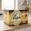 La Goudale Bière blonde à l'ancienne 7,2 % - 20 x 25 cl image 1