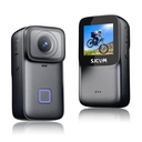 SJCAM C200 Pro 4K Action Camera with 6-Axis EIS Stabilization 1.3 Inch Touch Screen 95 Mins Recording 5m Naked Waterproof 40m with Case Ultra Compact 6.8×3.4×2.7cm 20MP Photo Fast 5GHz WiFi to Phone Slow Motion for Vlogging Motorcycle Outdoor Sports image 1