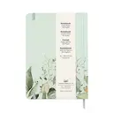 Jubiluu A5 Hardcover Notebook with Lined Pages - 96 Sheets (100g offset paper), Bookmark & Elastic Band -Classic Cream Ruled Journal for Writing, School, Office, and Gifts-Mint Green Floral Whimsy image 6