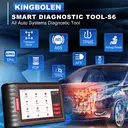 Kingbolen S6 OBD2 Scanner, Bluetooth All System Code Reader Car Diagnostic Tool,Auto-VIN 28+ Maintenance SAS/BMS/TPMS Scan Tool image 1