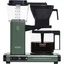 Moccamaster KBG Select Filter Coffee Machine, Handmade in the Netherlands, Retro Design, 1.25 Litres, Forest Green - 53822 image 0