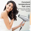 CONFU high-speed hair dryer 8955 silver, 21,000 rpm, 7-speed mode adjustment, 2300W power image 2