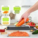 Huacan multi functional vegetable slicer, kitchen slicer, slicer, and grater image 7