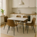 Urban Meuble DINING TABLE 120/80/75 cm Rectangular White image 1
