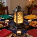 Ramadan Lantern Ornament - Silver image 4