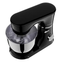 AUCMA staande mixer, 6 liter, 6 snelheidsstanden, kantelbare kop, 3-in-1 staande mixer met mengkom, deeghaak, garde en menghaak, mixer voor bakken, taart, brood, pizza, gebak, pasta en de meeste huishoudelijke koks, 450 W DC-motor van zuiver koper (6 liter, zwart) image 8