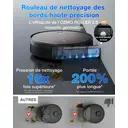 Ecovacs Deebot X11 Pro Omni Aspirateur robot 19 500 Pa, PowerBoost ultra-rapide, rouleau OZMO 2.0, hauteur max. 4 cm, ZeroTangle 3.0, TruEdge 3.0, Omni Station image 3