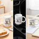 Alphynix 1pc, Funny Coffee Mug, 11oz Ceramic Coffee Cups, Water Cups, Summer Winter Drinkware,Best Gift for sewing enthusiast image 5