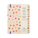 Jubiluu Carnet ligné A5 à spirales et couverture rigide - Étoiles multicolores image 6