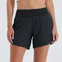 Willit Women's Swim Board Shorts UPF 50+ High Waisted Swimming Shorts with Liner Pockets 5" Black Size 48 image 1