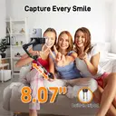 hohem 3-Axis Smartphone Gimbal Stabilizer｜Detachable Remote ·  AI Tracking · Fill Light · Tripod & Extension Rod · Portable Foldable Design image 8