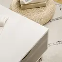 HOMCOM Coffee Table, Modern Tea Table with Open Storage Shelves, Two Drawers and Solid Wood Legs, Coffee Tables for Living Room, Bed Room, White image 7