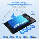 [Early-Bird-Angebot: €69 | Nur für die Ersten 10] TABWEE T80 Android-Tablet, 10,5 Zoll, 12 GB (4+8) RAM + 64 GB ROM, 1280 x 800 Pixel, Schnellladefunktion, 6000-mAh-Akku, 5G, WLAN, Bluetooth 5.0, Gemini AI-Tablet image 3
