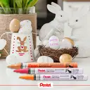 Pentel Medium Paint Marker Metallic Colours Pack of 8 image 5