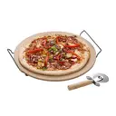 Essentials by Premier Pizza Stone And Cutter Small Set image 1