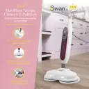 Swan TV’s Queen of Clean Spot Cleaner, Auto-Stopping Function, Flexible Hose, 1.3L Clean Tank, 600W - Pink, SC18411QOC image 2