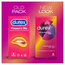 Durex Pleasure Me Regular Fit Condoms 6 Pack image 1