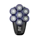 Rasoir électrique Enchen Alien Pro 2 pour utilisation à sec ou sous l'eau, avec tête flottante magnétique amovible 7D, idéal pour les hommes chauves, 1 pièce. image 6