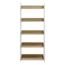 Interiors by Premier Bookcase Bradury 5 Shelves Oak/White image 4