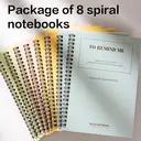 Deli Spiral Notebook, Minimalist Design in 4 Colors, 1-Pack for Office, School, and Personal Journaling,1pack image 6