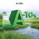 TCL wasmachine, 8 kg, Energieklasse A-10% met BLDC-motor, stoomwasprogramma, snelwasprogramma 15 min, kinderslot, honingraat-trommel [Energieklasse A] FF2408WA2 image 3