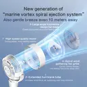 Airmate Air Circulation Fans with Adjustable Height [0.45~1.08m], 3 Blades,10m Wind Distance, Knob Control, Detachable & Portable,New Arrival image 4