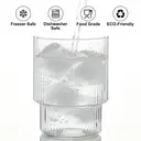 Ju7cer  Glass Cup Tea Glasses Drinking Glasses Coffee Glass 270ml 1pc image 4