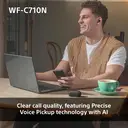 Sony WF-C710N Noise-Cancelling True Wireless Earbuds (Blue) image 7