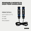 Capelli Sport Corde à sauter réglable 400 g - 2,7 m  image 1