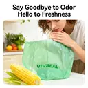 Vivreal Degradable Garbage Bag - Green 10L (100 pieces) | TÜV & BPP Dual Certification, Super Tough, Leak-proof, Environmentally Friendly Corn Starch Material Garbage Bag image 6