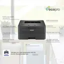 Brother HL-L2400DW Mono Laser Printer |Single function | Automatic 2-sided print |A4 |UK Plug image 1