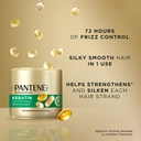 Pantene Pro-V Smooth & Sleek Keratin Protect Hair Mask 300ml for Frizzy, Dry Hair image 4