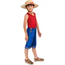 One Piece Monkey D.Luffy Dress Up Costume 7-8 Years image 4