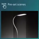 Philips Table Lamp Rock LED USB Rechargeable 3 Brightness Settings 18W White image 2