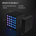Yeelight Cube Lampe connectée cubique avec cube matriciel + base image 3