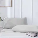 MEROPE, Bamboo Pillow case, 50x75cm, light grey, 2pack image 4